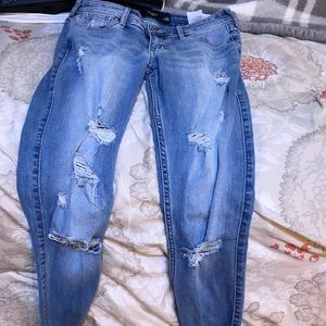 Hollister cropped jeans